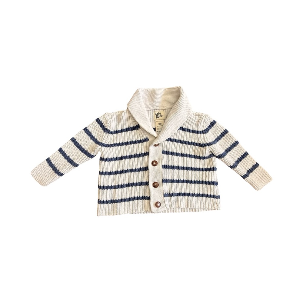 Old Navy Sherpa‑Lined Quilted Jacket – 6–12M - Picture 6 of 6